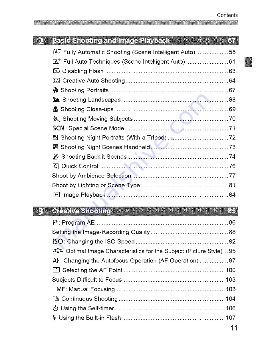 Canon EOS REBEL T5I EOS 700D Instruction Manual Download Page 11