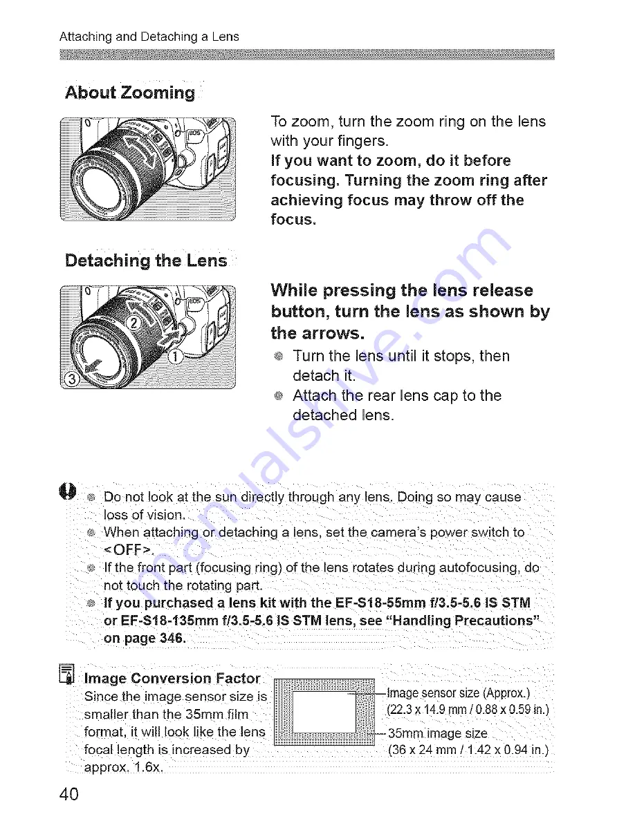 Canon EOS REBEL T5I EOS 700D Instruction Manual Download Page 40