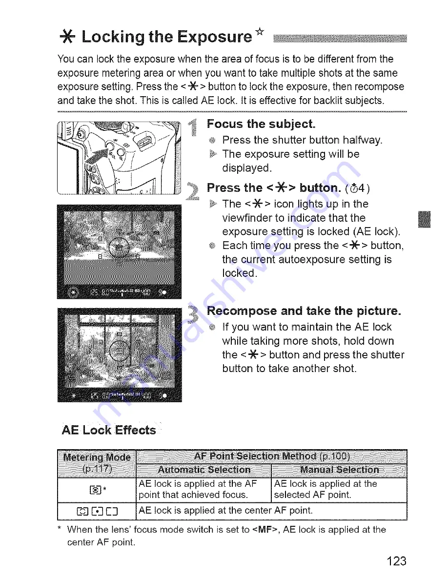 Canon EOS REBEL T5I EOS 700D Instruction Manual Download Page 123