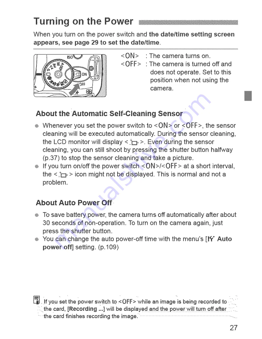 Canon EOS REBEL XS Instruction Manual Download Page 27