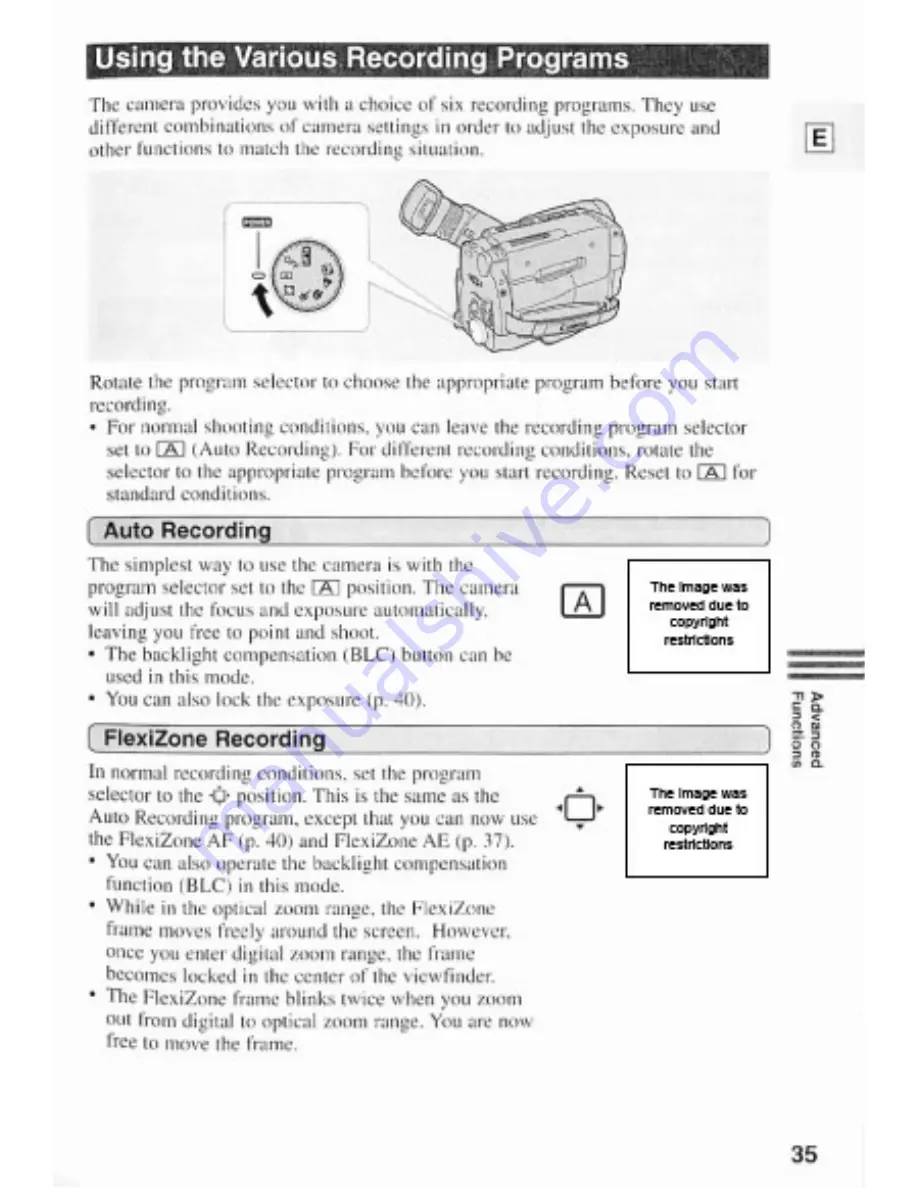 Canon ES290 Instruction Manual Download Page 35