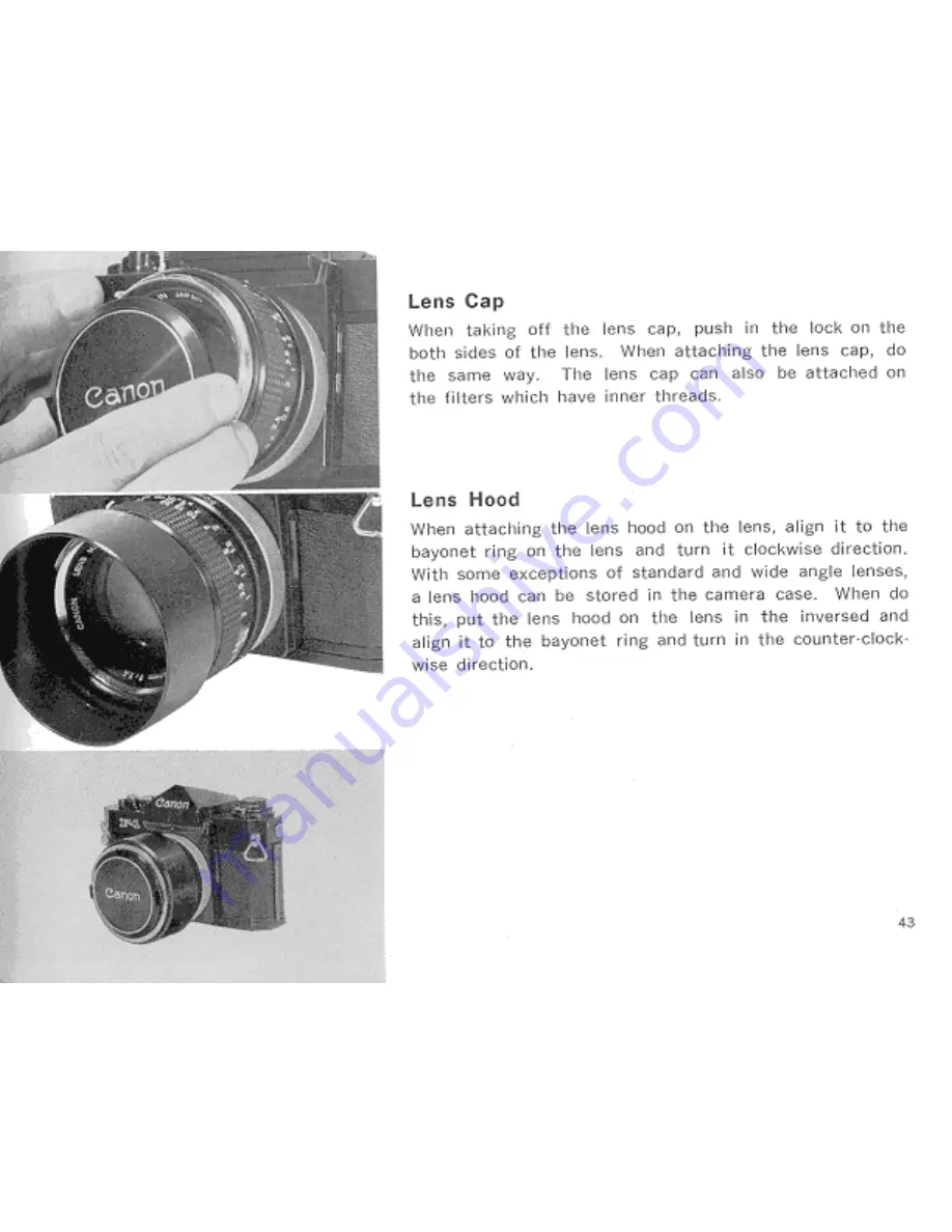 Canon F-1 Скачать руководство пользователя страница 41