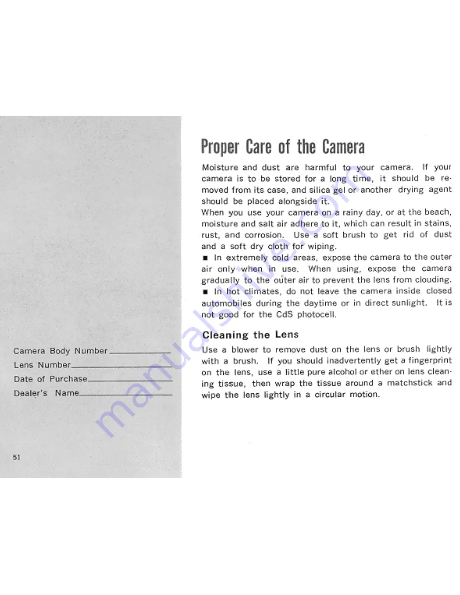 Canon F-1 Instructions Manual Download Page 49