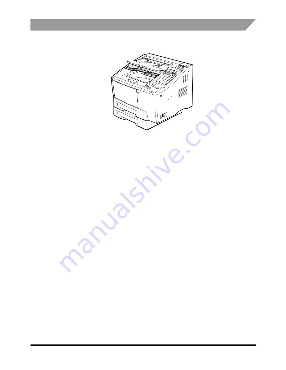 Canon FAX-L2000 Reference Manual Download Page 11