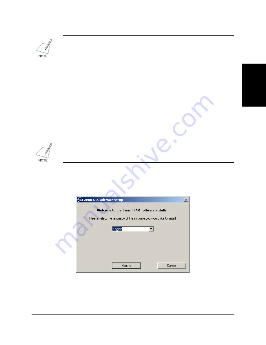 Canon FAX L290 Software User'S Manual Download Page 13