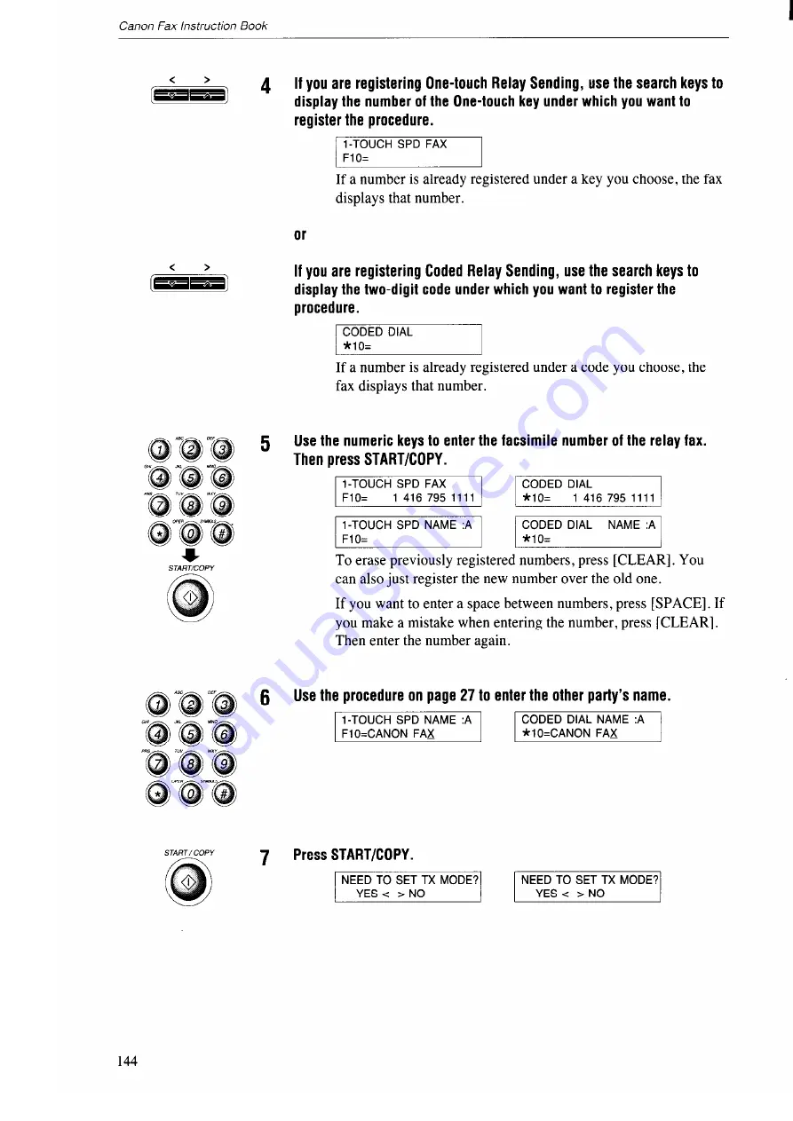 Canon FP B150 Instruction Book Download Page 161