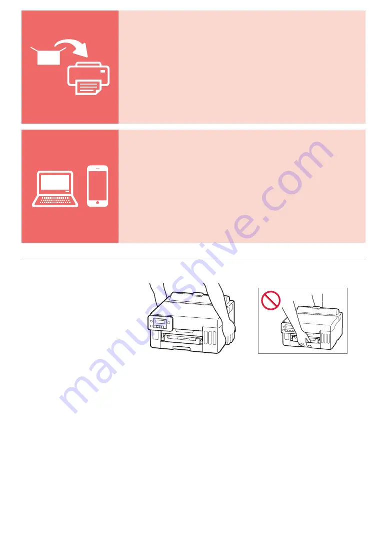 Canon GX5000 Series Скачать руководство пользователя страница 2