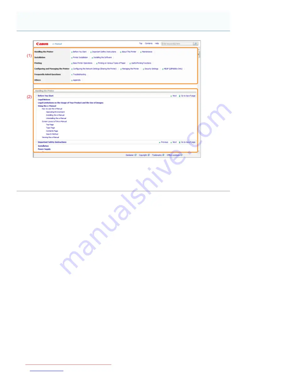 Canon i-SENSYS LBP6680x E-Manual Download Page 26