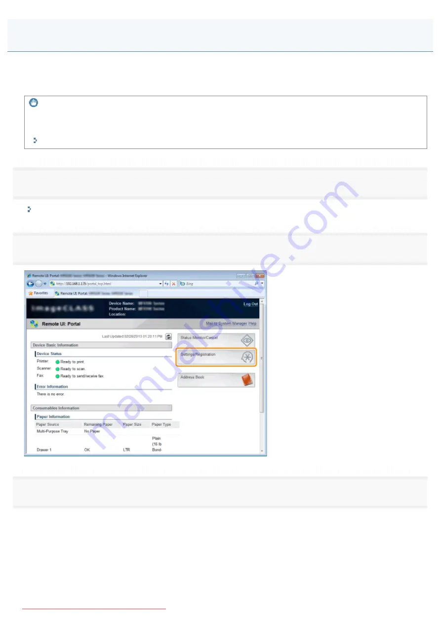 Canon i-SENSYS MF6140dn User Manual Download Page 694