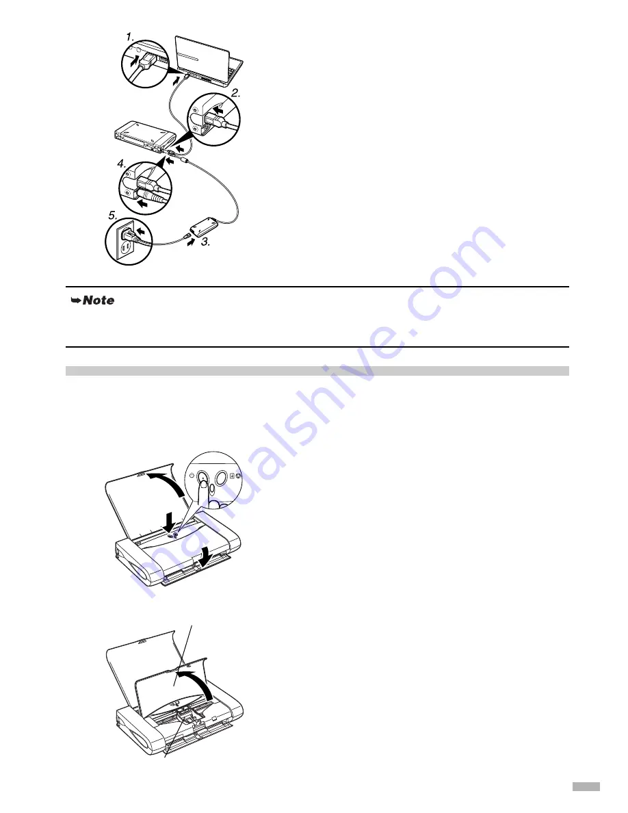 Canon i70 Series Quick Start Manual Download Page 5