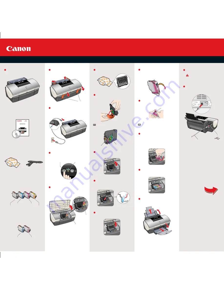 Canon i950 Series Setup Instructions Download Page 1