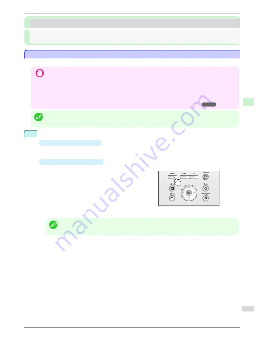 Canon image Prograf iPF 685 Series Basic Manual Download Page 21