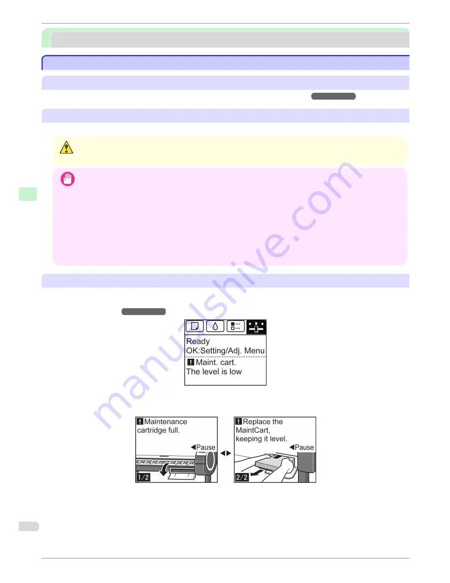 Canon image Prograf iPF 685 Series Basic Manual Download Page 36