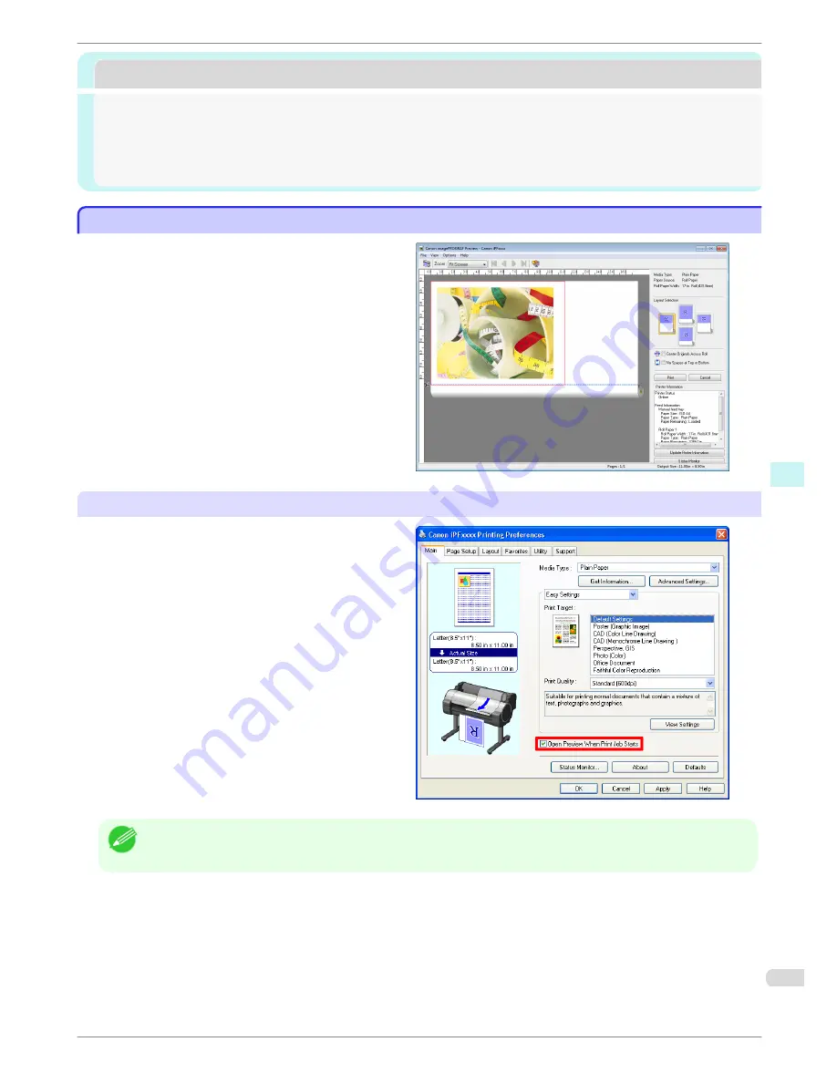 Canon image Prograf iPF 685 Series Basic Manual Download Page 73