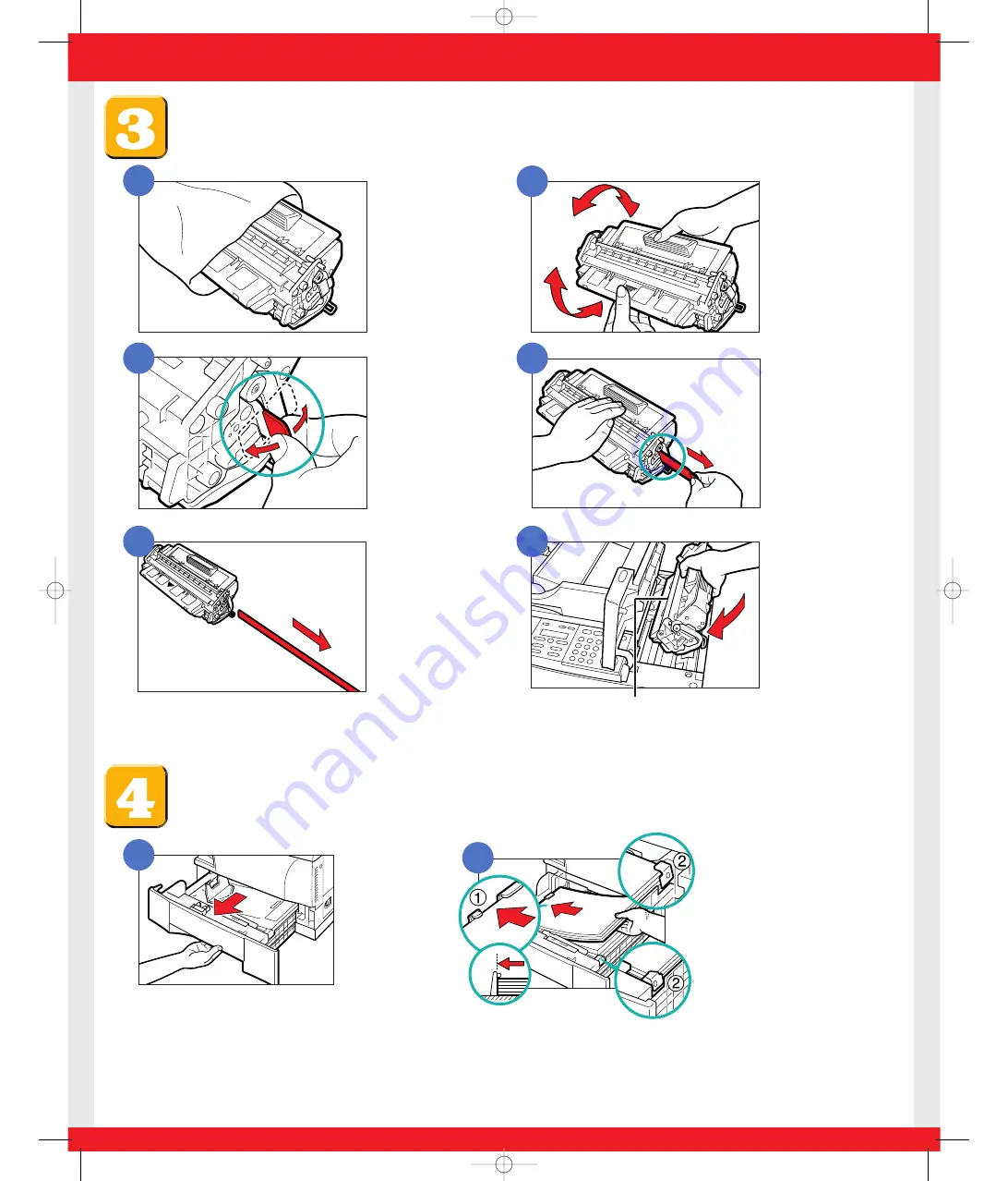 Canon imageCLASS D860 Setup Instructions Download Page 2