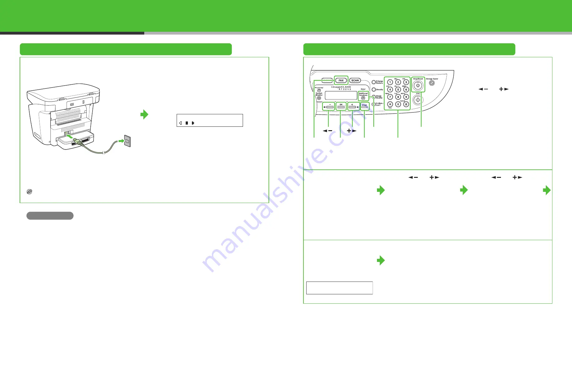 Canon ImageCLASS MF3240 Series Starter Manual Download Page 8