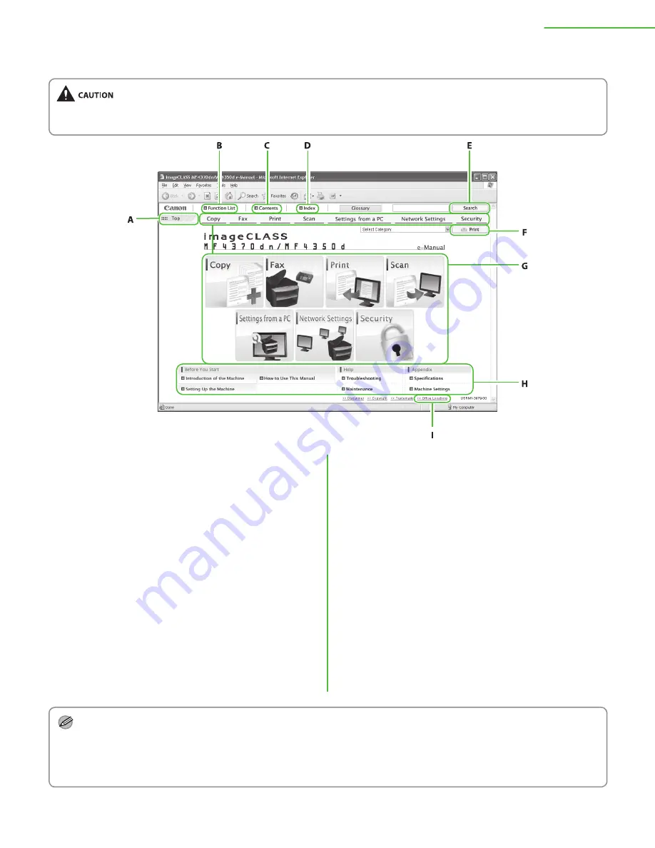 Canon imageCLASS MF4350D User Manual Download Page 39