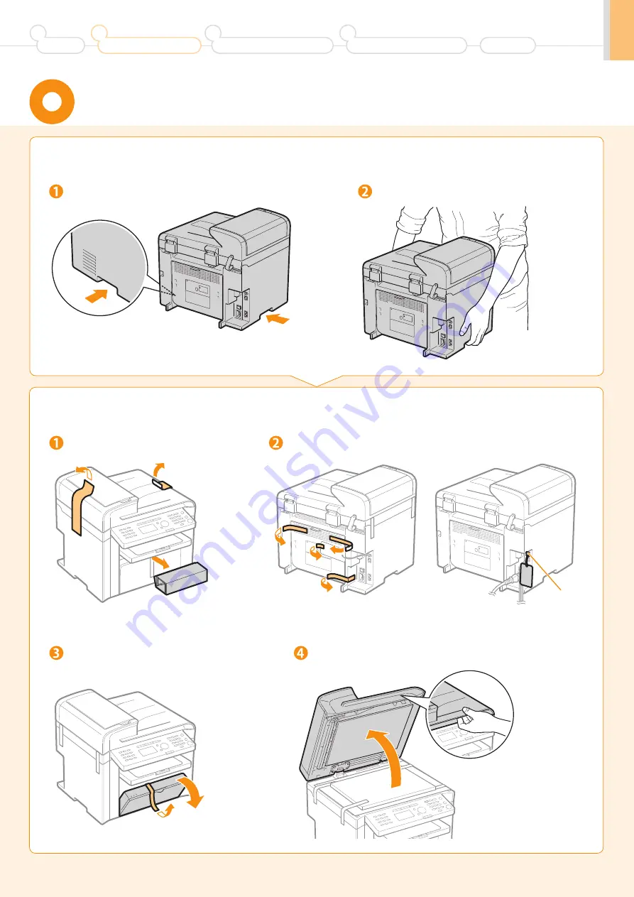 Canon ImageCLASS MF4570dw Starter Manual Download Page 7