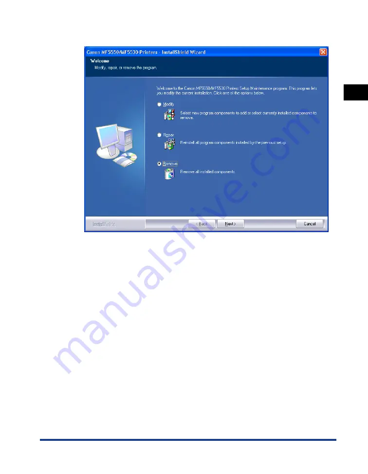 Canon imageCLASS MF5550 Software Manual Download Page 35