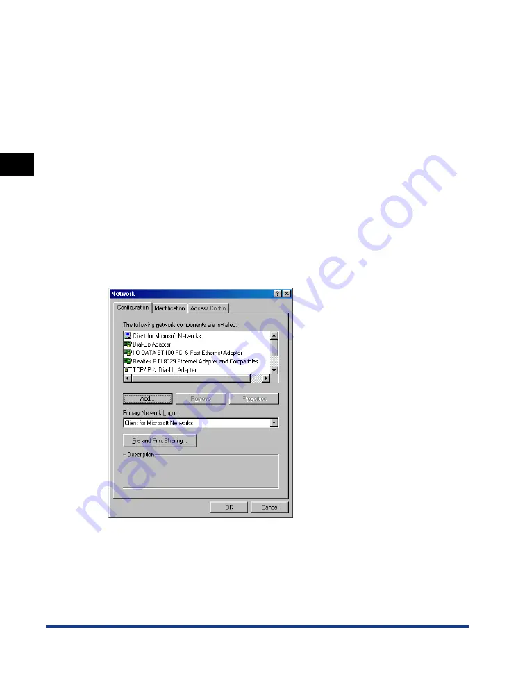 Canon imageCLASS MF5550 Software Manual Download Page 58