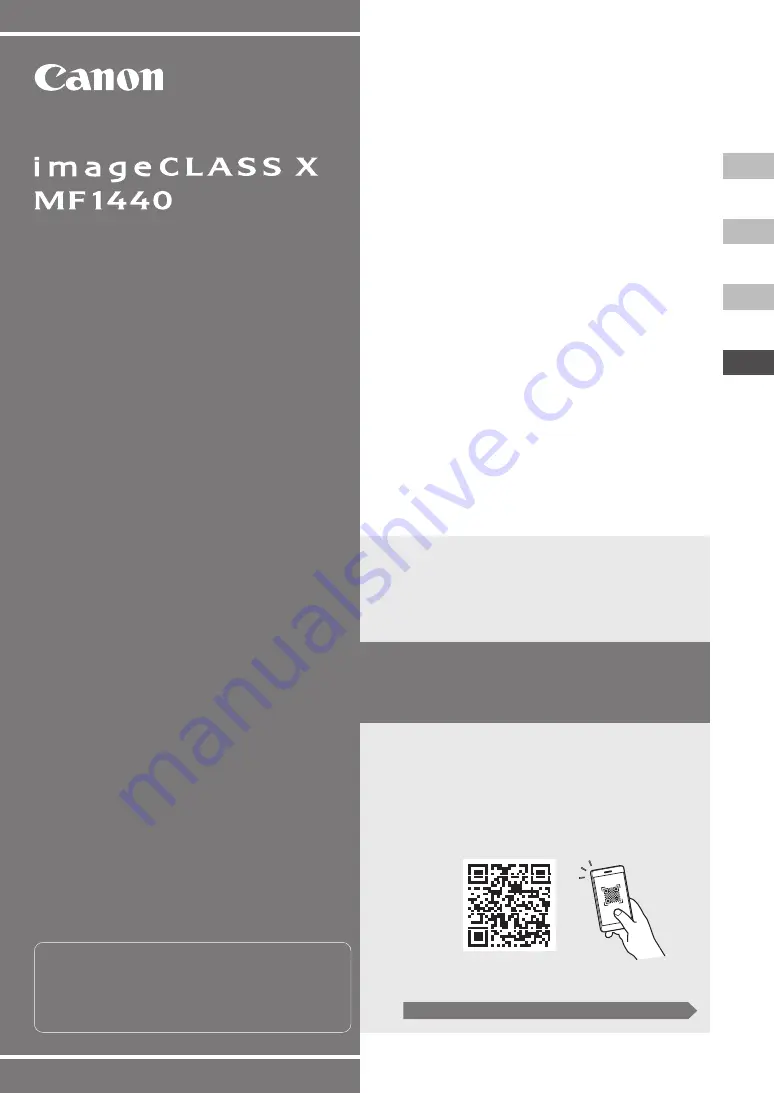 Canon imageCLASS X MF1440 Setup Manual Download Page 19