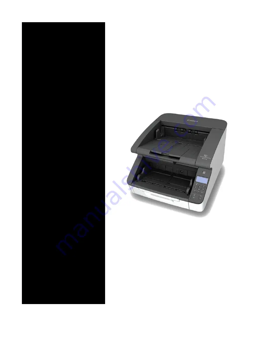 Canon imageFORMULA DR-G2140 Скачать руководство пользователя страница 1