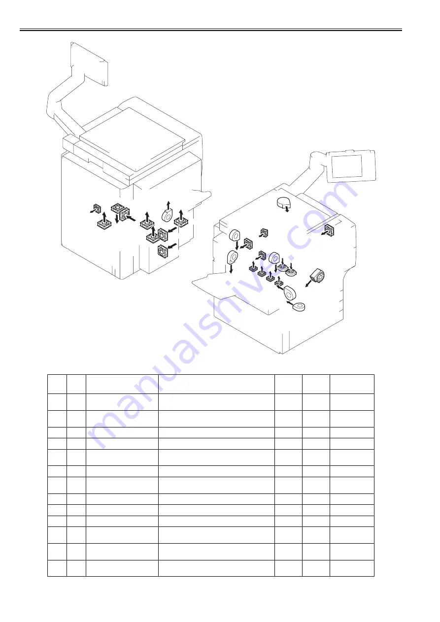 Canon imagePRESS C1 P Service Manual Download Page 606