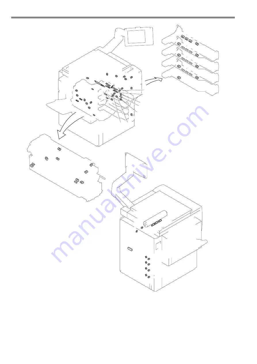 Canon imagePRESS C1 P Service Manual Download Page 803