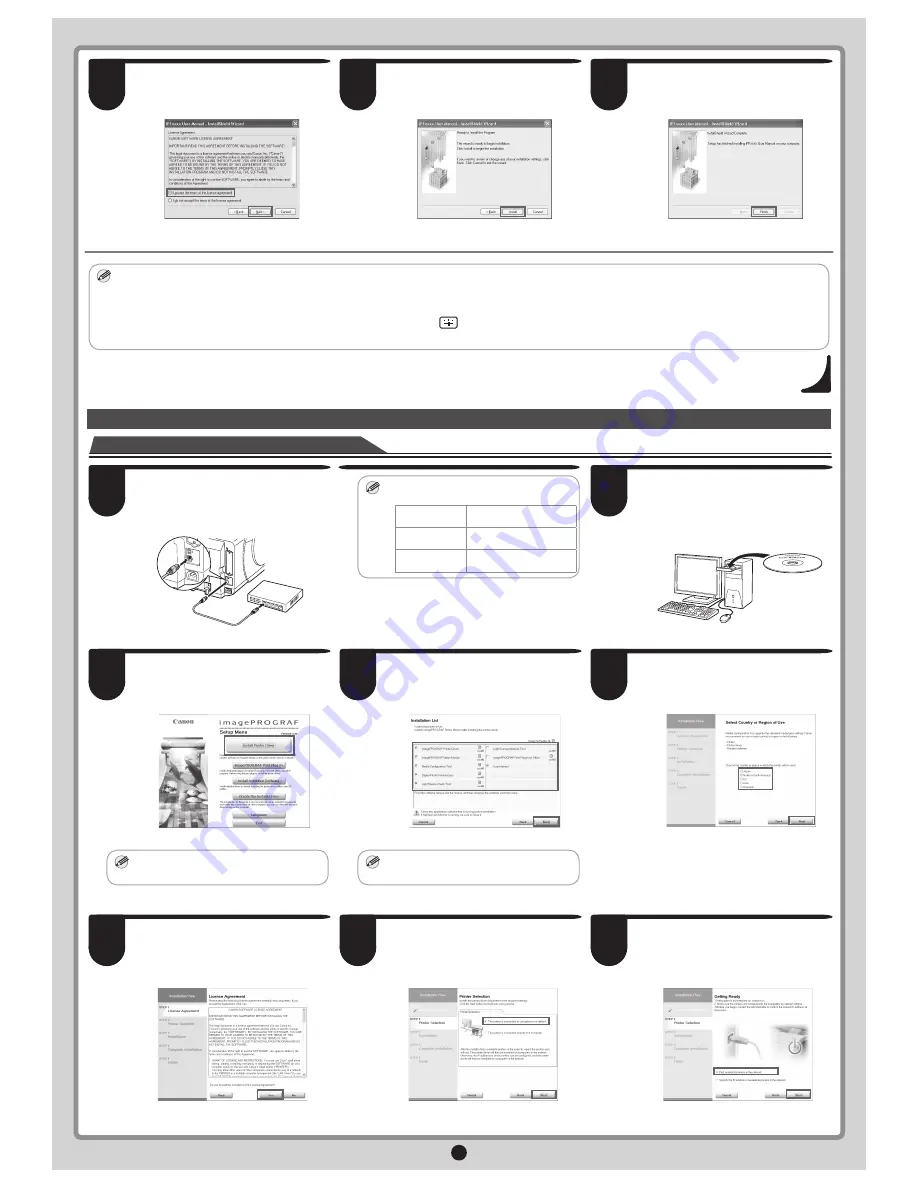 Canon imagePROGRAF iPF6350 Setup Manual Download Page 6