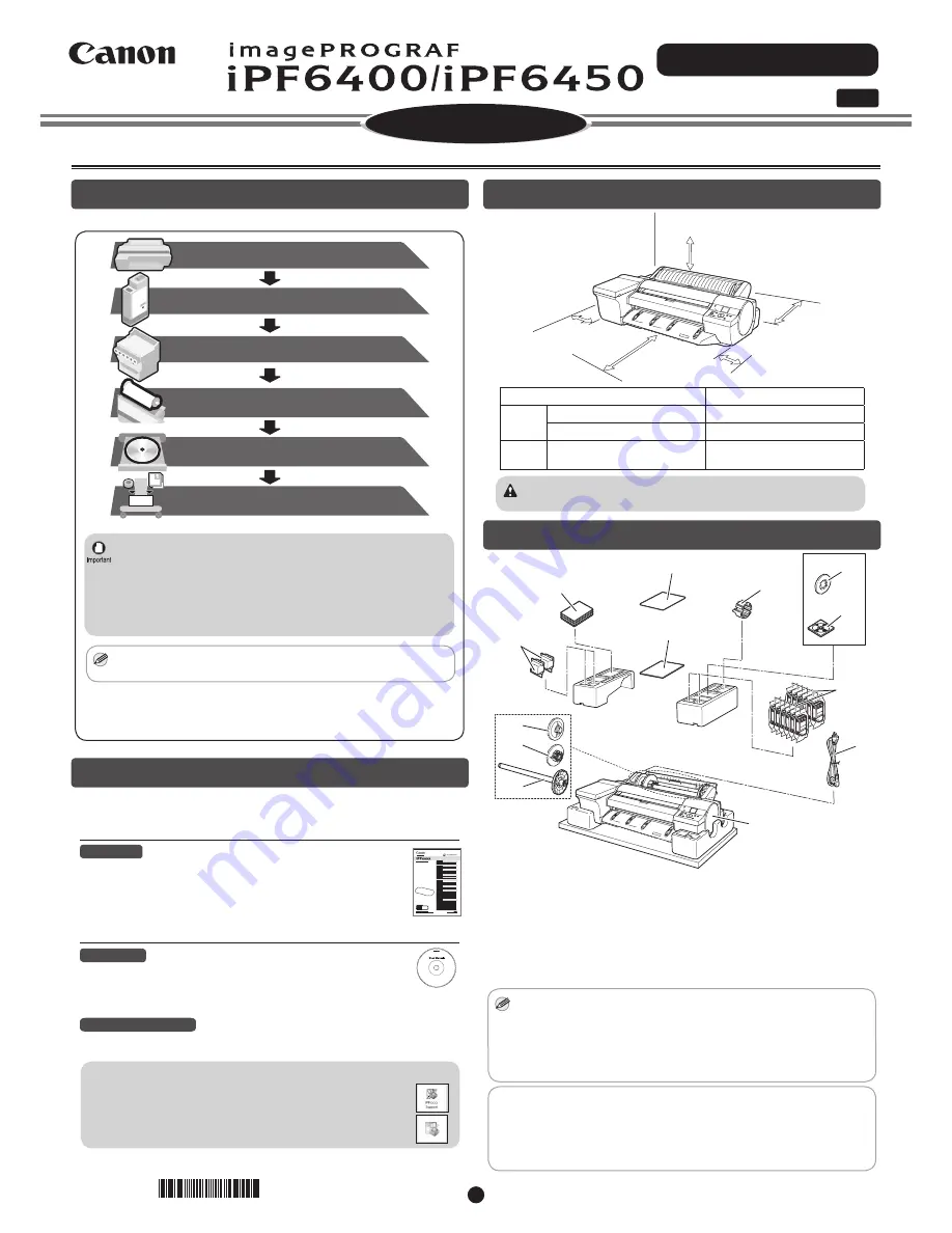 Canon imagePROGRAF iPF6400 Скачать руководство пользователя страница 1