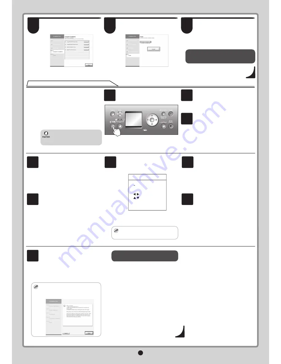 Canon imagePROGRAF iPF825 MFP Basic Guide No.1 Setup Manual Download Page 10