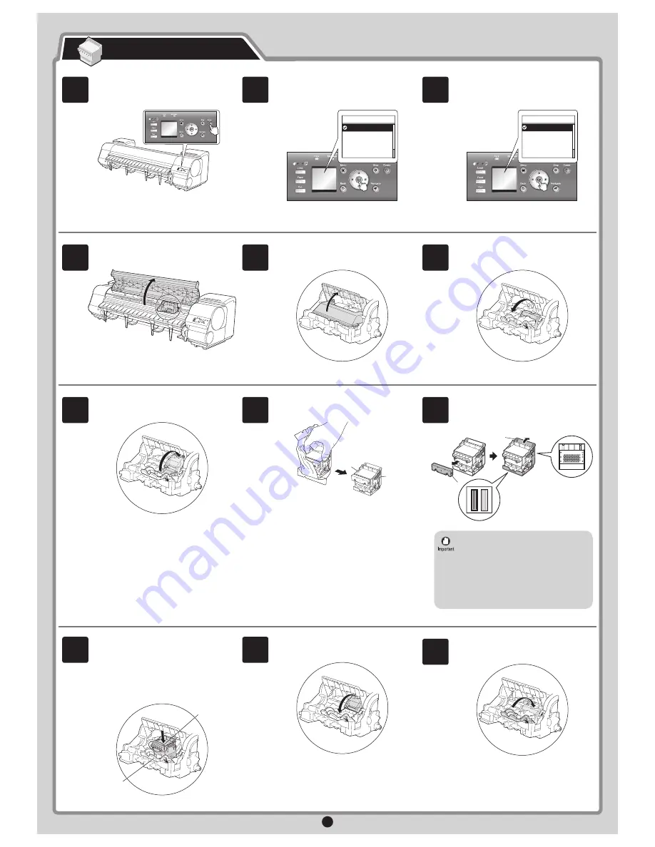 Canon imagePROGRAF iPF8300 Setup Manual Download Page 3