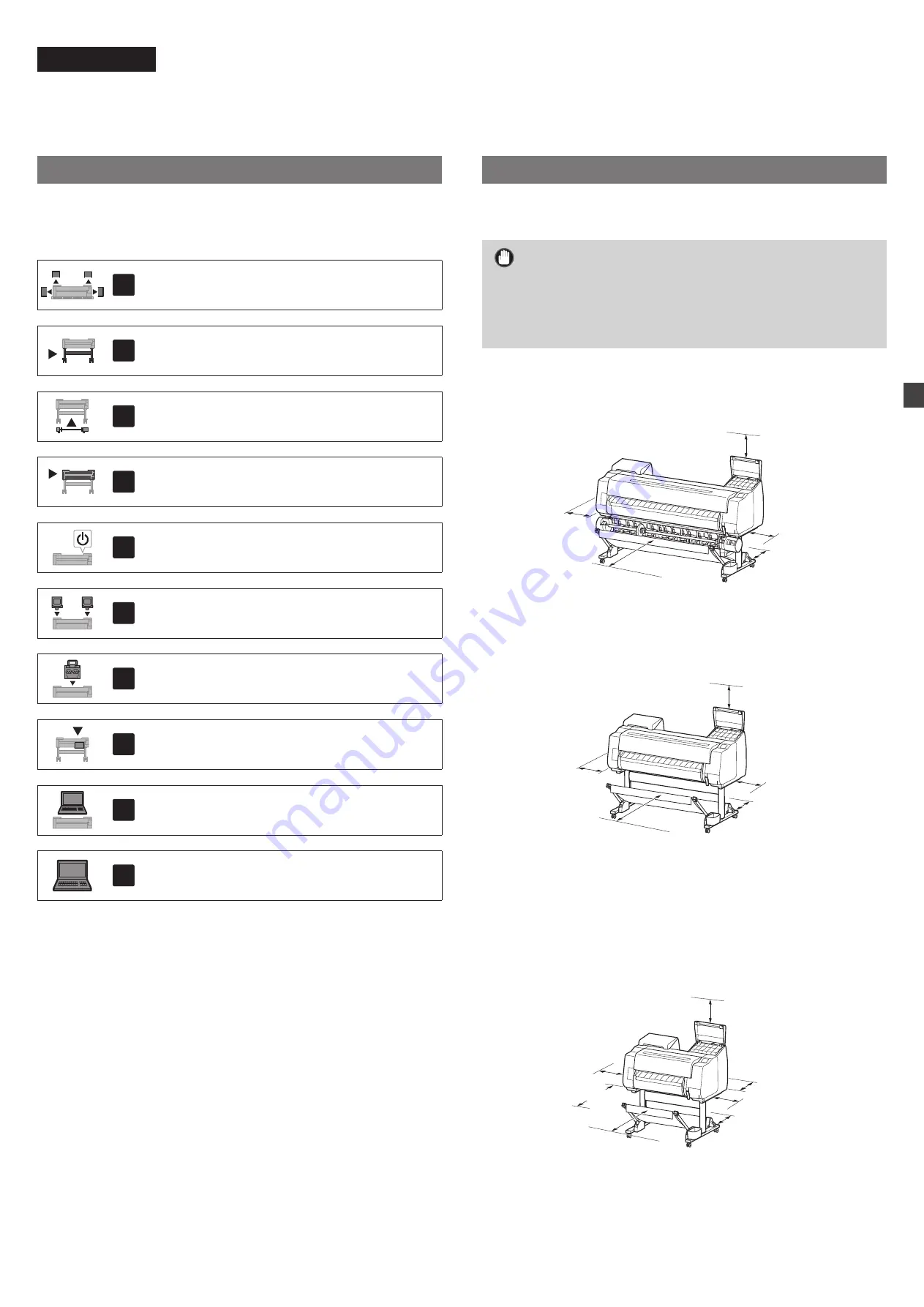 Canon imagePROGRAF PRO-6100 Setup Manual Download Page 18