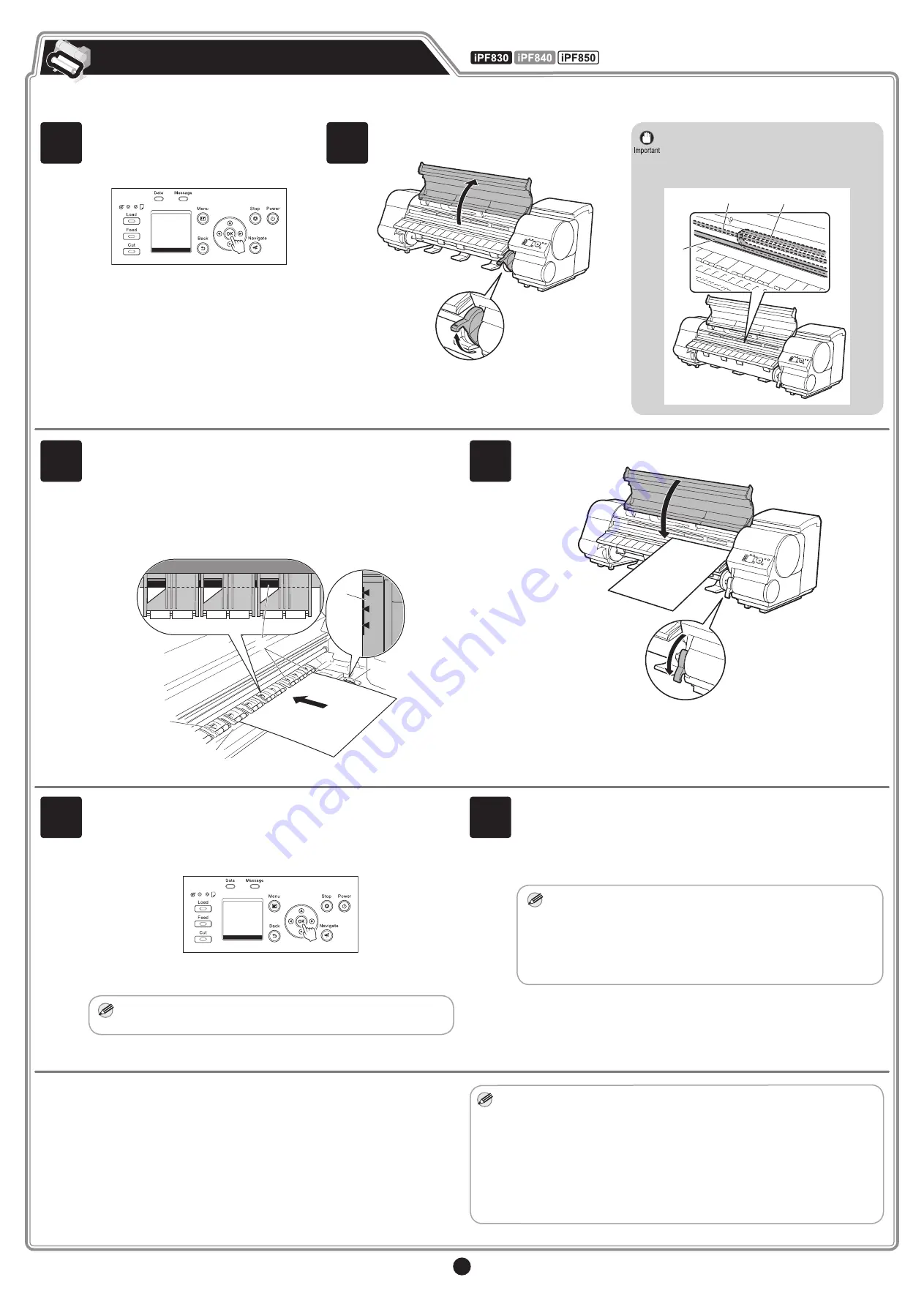 Canon imagePROGRAFi PF830 series Setup Manual Download Page 10