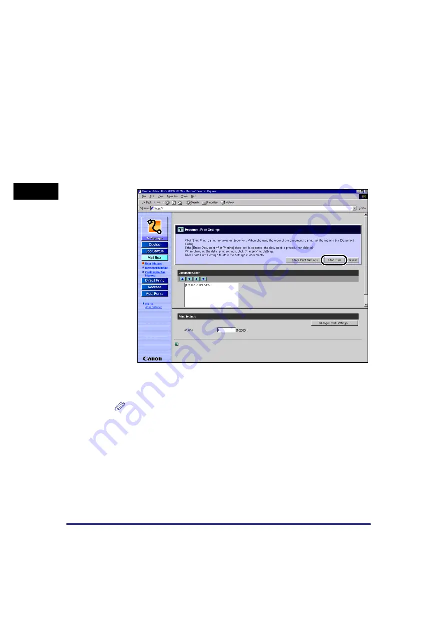 Canon imageRUNNER 105 Function Manual Download Page 66