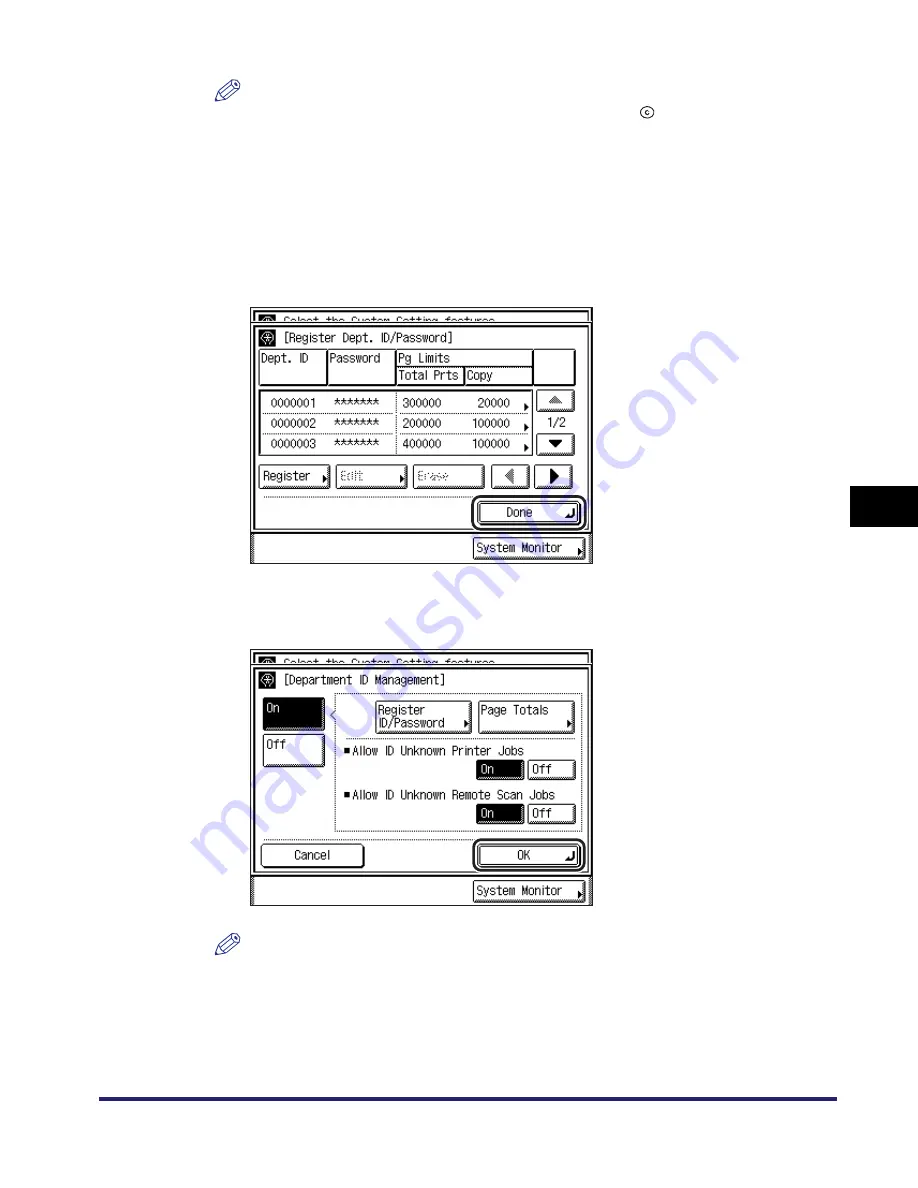 Canon ImageRunner 2030i Reference Manual Download Page 246