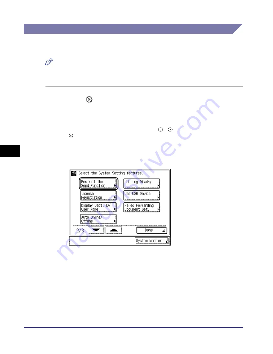 Canon ImageRunner 2030i Reference Manual Download Page 273