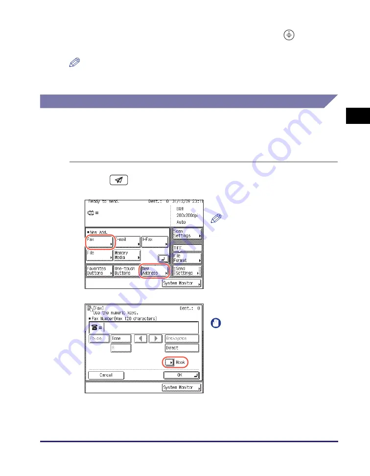 Canon imageRUNNER 2545i Sending And Facsimile Manual Download Page 68