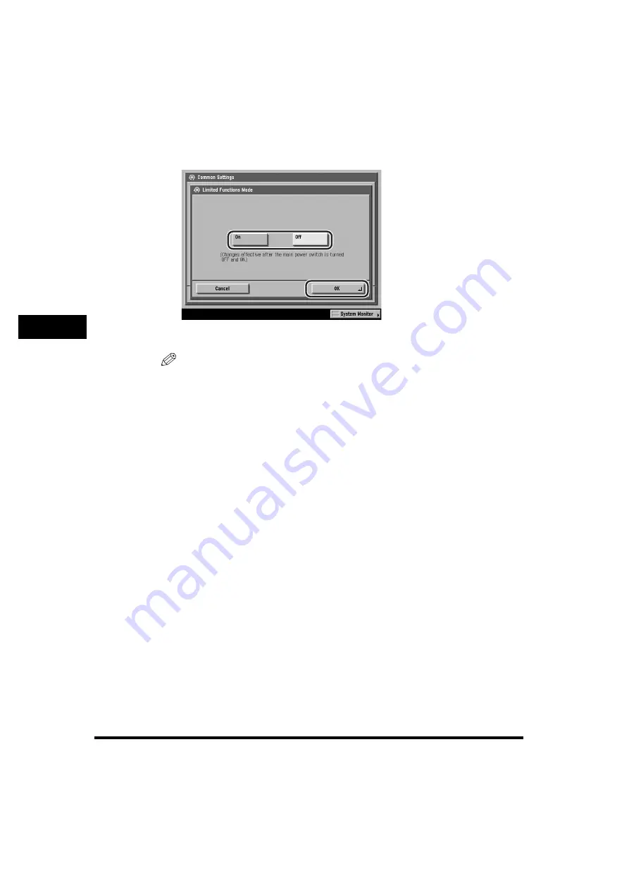 Canon imageRUNNER 6570 Reference Manual Download Page 262