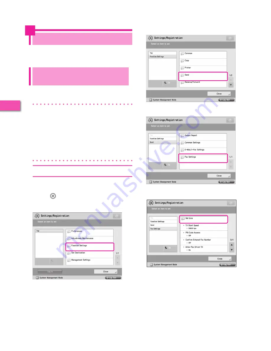 Canon imagerunner advance 8205 Setup Manual Download Page 40