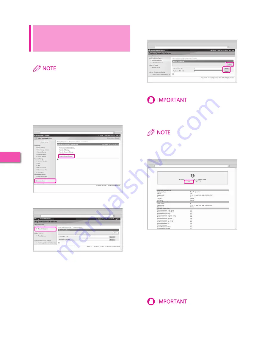 Canon imagerunner advance 8205 Setup Manual Download Page 78