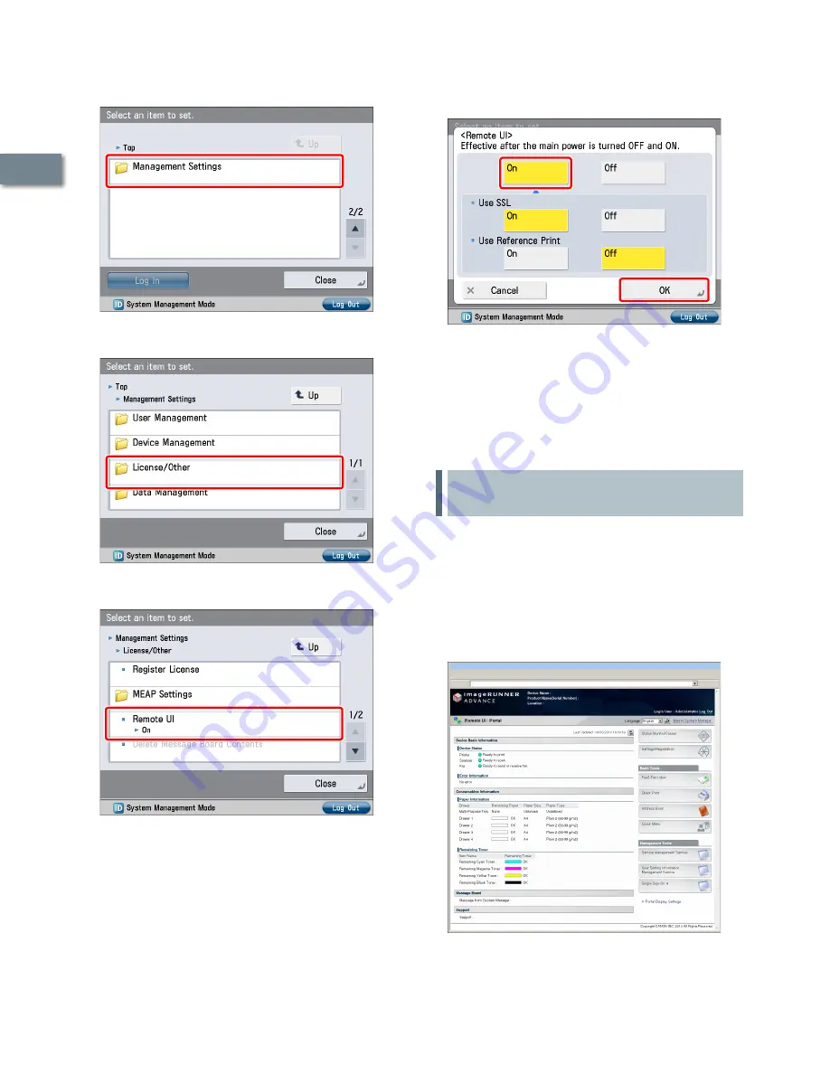 Canon imageRUNNER ADVANCE C2020 Setup Manual Download Page 18