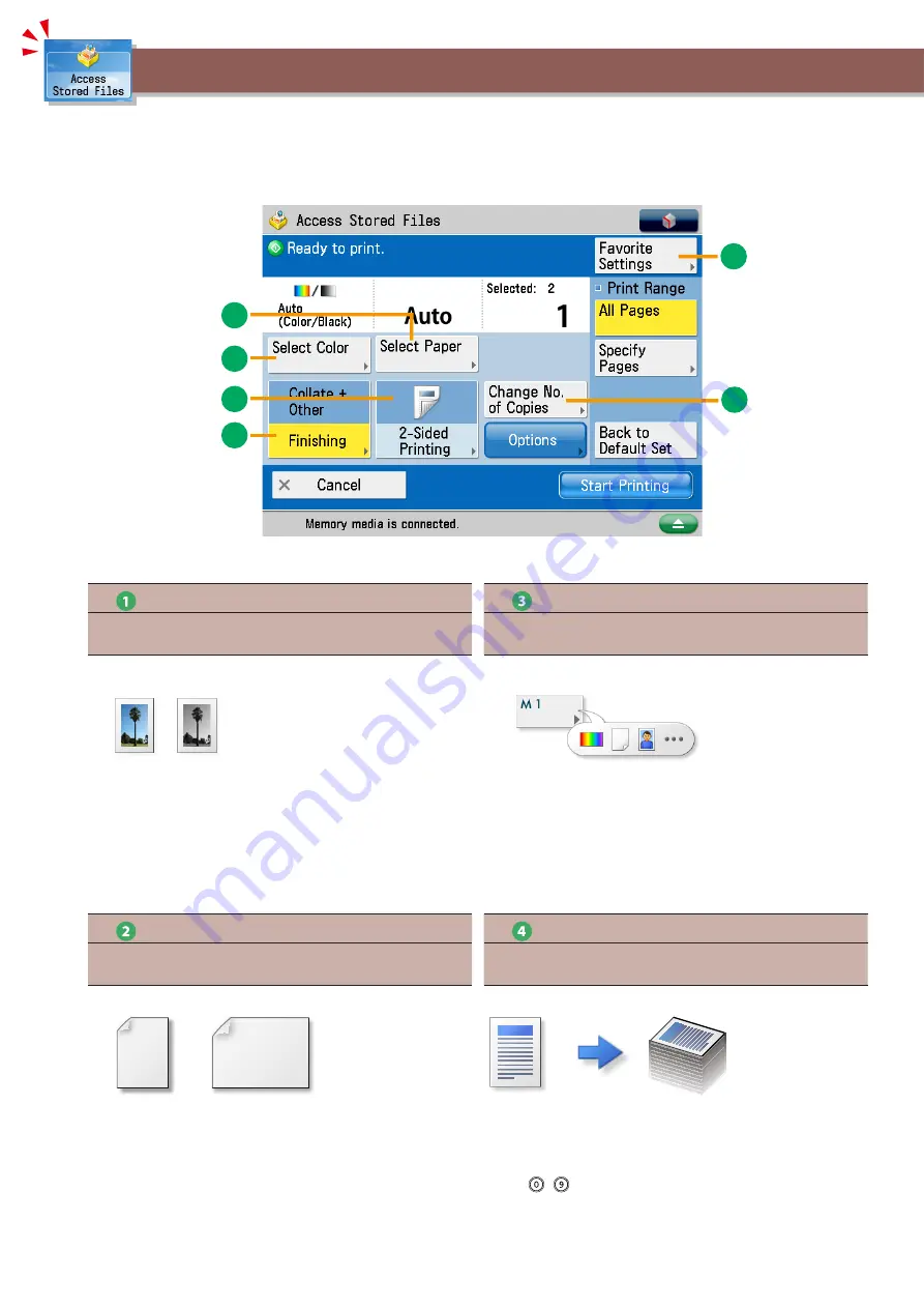 Canon imageRUNNER Advance C2030i Basic Operation Manual Download Page 46