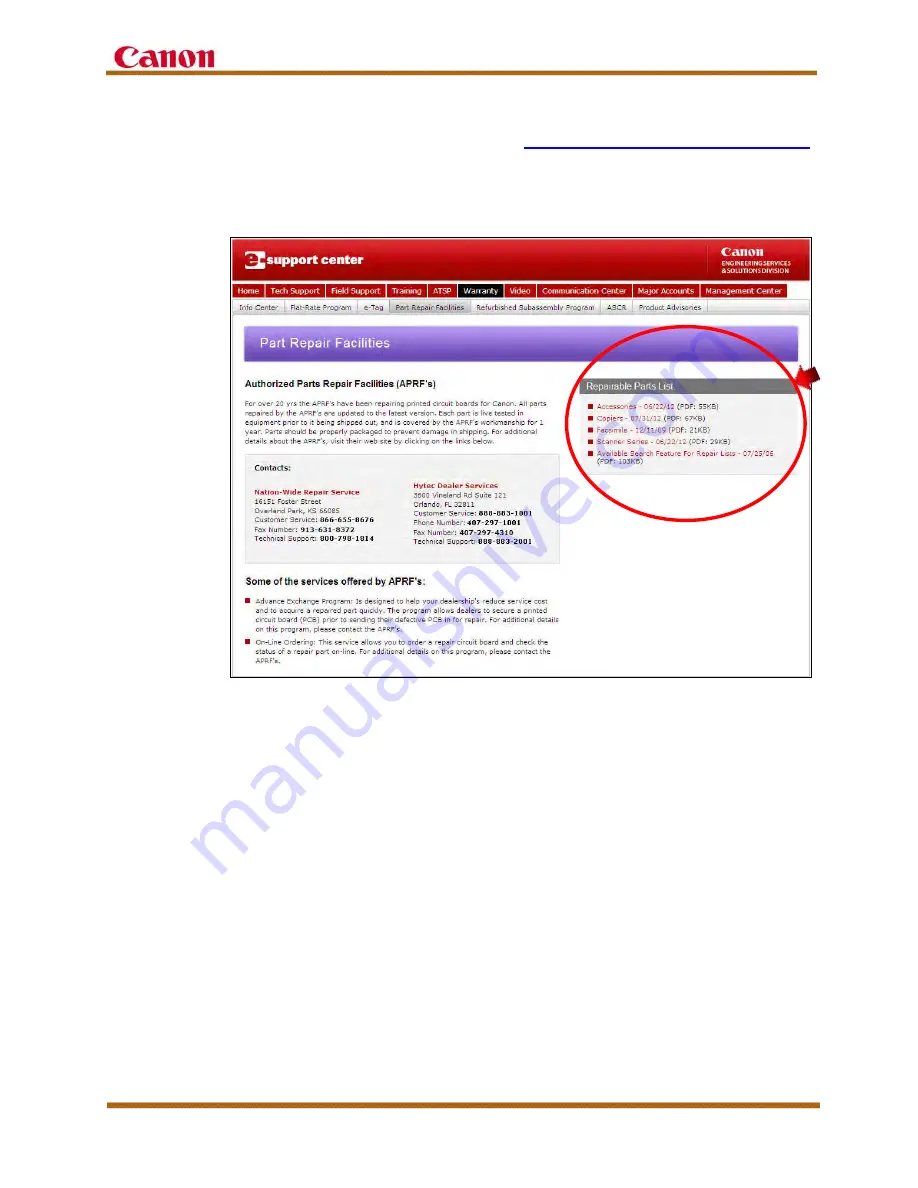 Canon imageRUNNER ADVANCE C2200 Series Service Manual Download Page 74