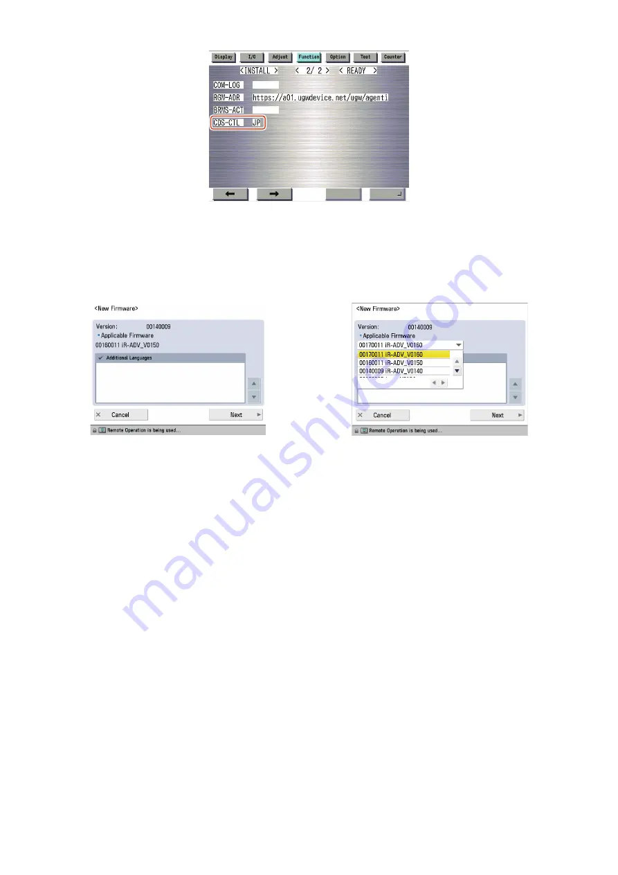 Canon imageRUNNER ADVANCE C3330 Series Service Manual Download Page 488