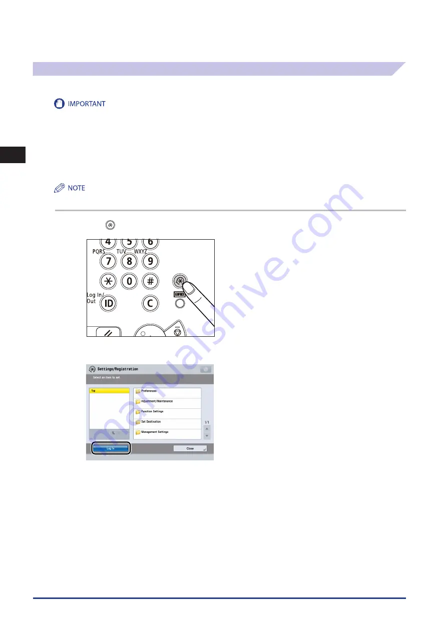 Canon IMAGERUNNER ADVANCE C5051 Getting Started Download Page 56