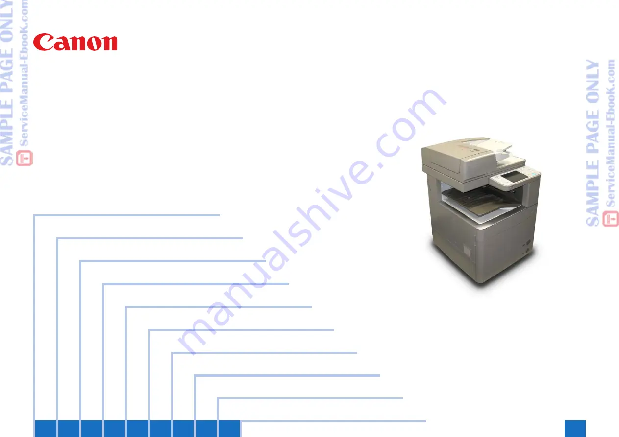 Canon IMAGERUNNER ADVANCE C5051 Скачать руководство пользователя страница 1