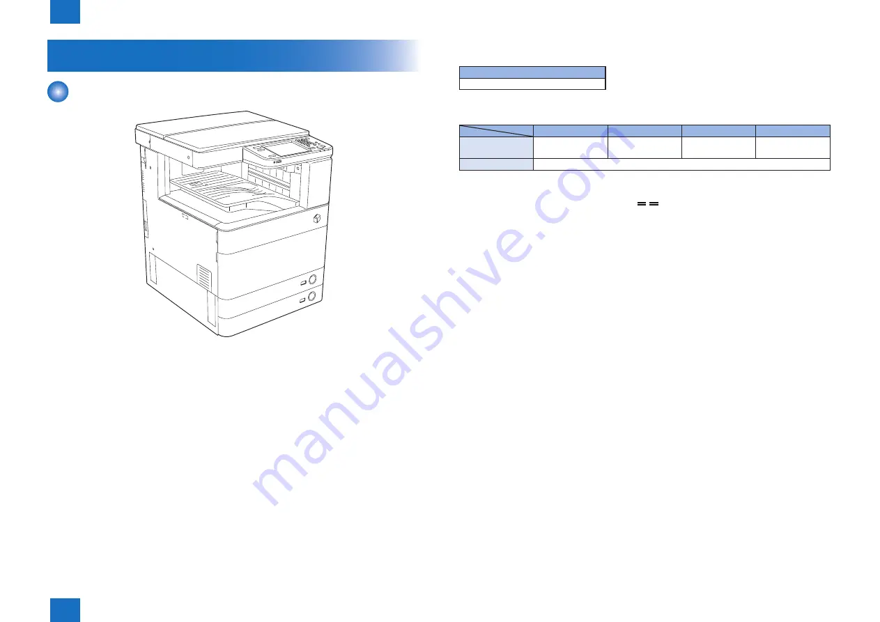 Canon imageRUNNER ADVANCE C5255 Service Manual Download Page 18