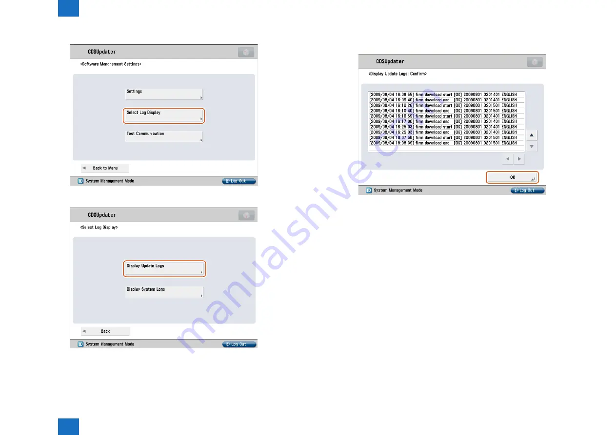 Canon imageRUNNER ADVANCE C5255 Service Manual Download Page 275