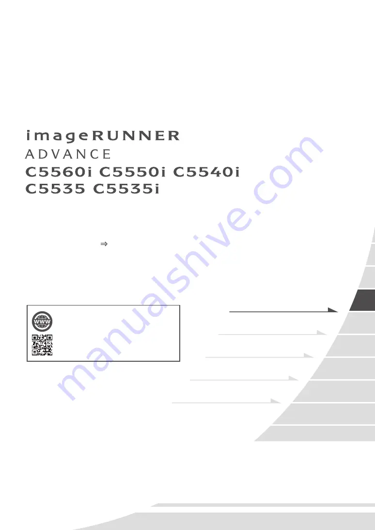 Canon imagerunner advance C5550i Faq Manual Download Page 3